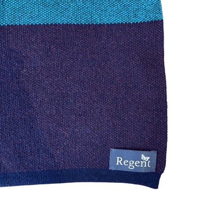 Regent - Soft Wool Stripe Scarf - Regent Tailoring Salisbury