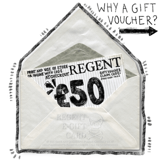 Regent Tailoring E-Gift Voucher - Regent Tailoring Salisbury