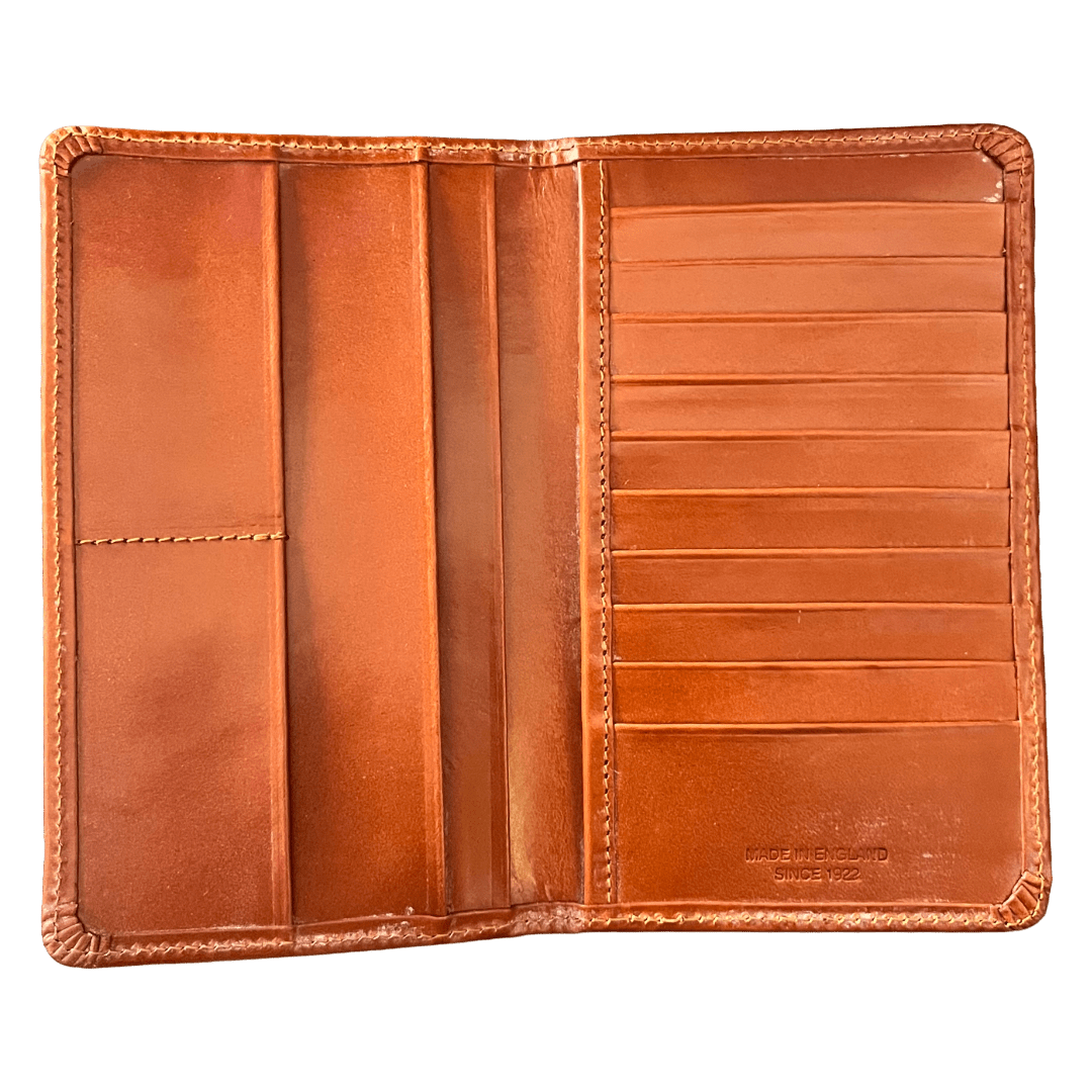 Regent - Tall Leather Wallet - Regent Tailoring Salisbury