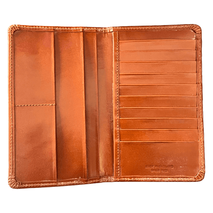 Regent - Tall Leather Wallet - Regent Tailoring Salisbury