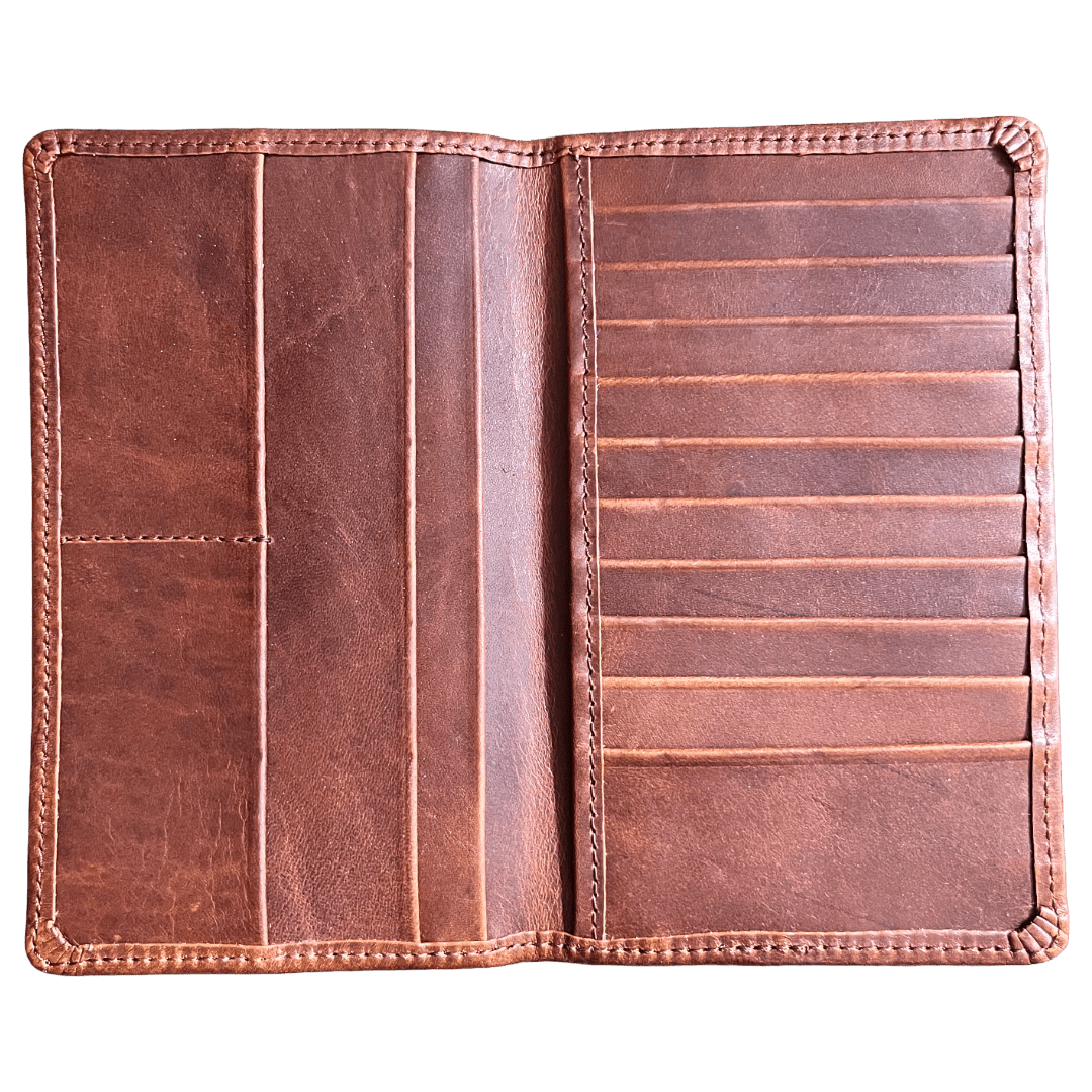 Regent - Tall Leather Wallet - Regent Tailoring Salisbury