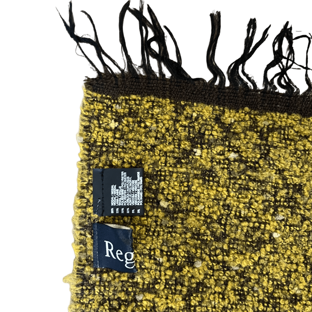 Regent - Textured Scarf - Mustard - Regent Tailoring Salisbury
