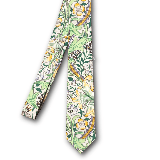 Regent - William Morris - 100% Cotton - 'Golden lily'- Yellow - Regent TailoringRegent