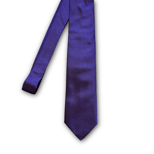Regent - Woven Silk Tie - Purple - Regent Tailoring Salisbury