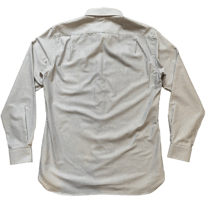 Regent - ‘Yale’ - Oxford Shirt - Grey Stripe - Regent Tailoring Salisbury