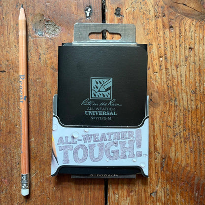Rite in the Rain - All Weather Universal Notebook (3 Pack) 3.25" x 4.625" - Black - 771FX-M - Regent Tailoring