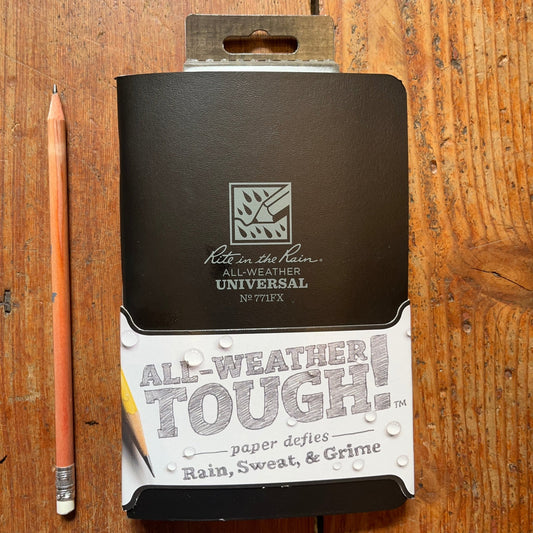 Rite in the Rain - All Weather Universal Notebook (3 Pack) 5" x 7" - Black - 771FX - Regent TailoringRite in the rain