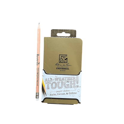 Rite in the Rain - All Weather Universal Notebook 3.5" x 6" - Brown - No. 964T - Regent Tailoring Salisbury