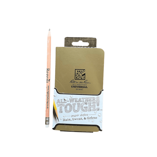 Rite in the Rain - All Weather Universal Notebook 3.5" x 6" - Brown - No. 964T - Regent Tailoring Salisbury