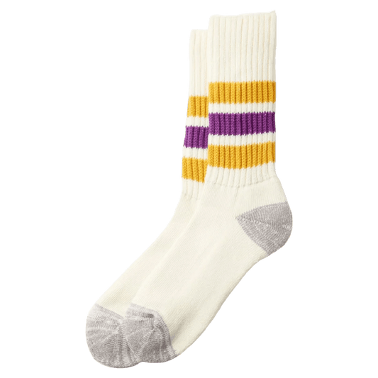 RoToTo - Coarse Ribbed Old School Crew Socks R1255 - Regent Tailoring Salisbury