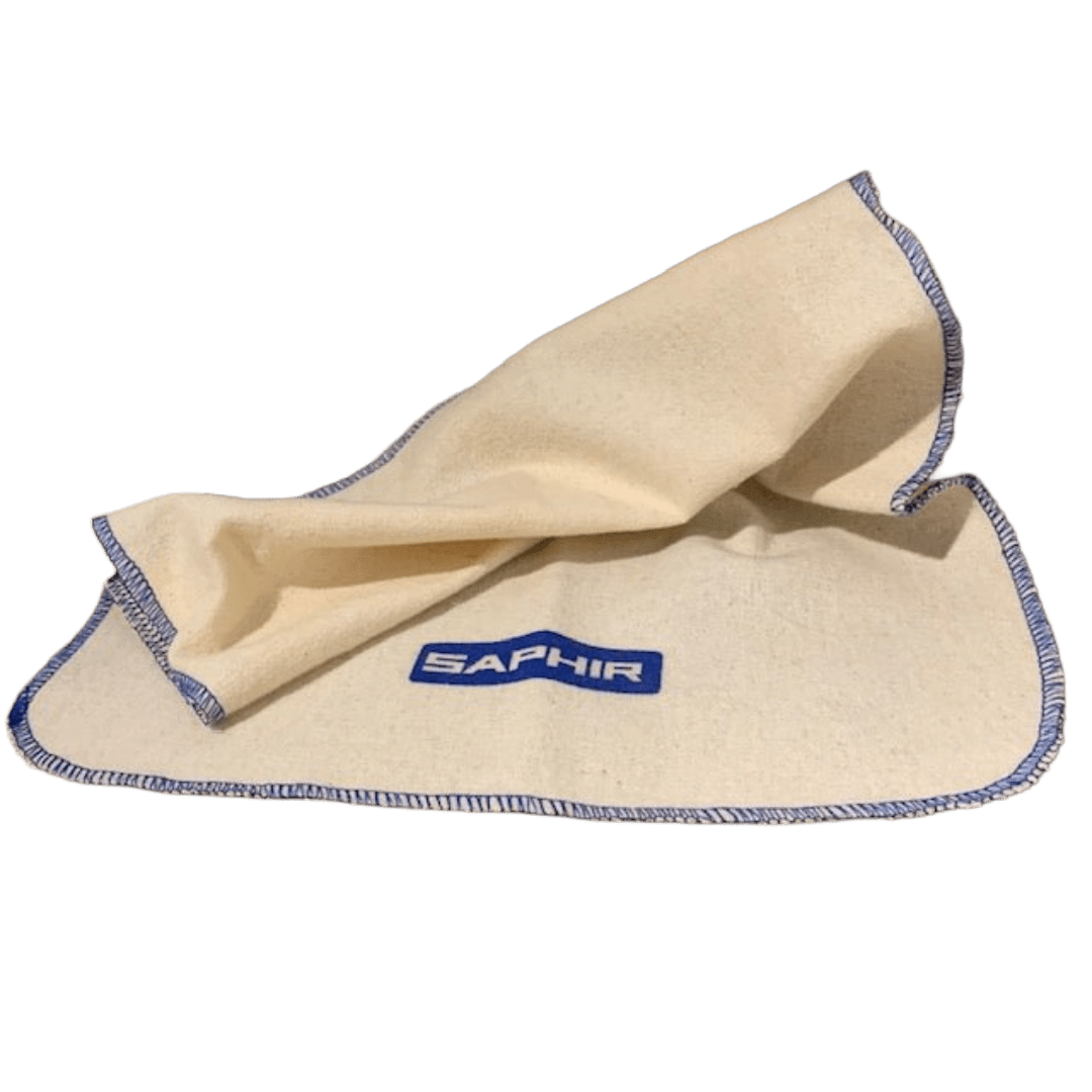 Saphir - Chamois Cleaning and Polishing Cloth - 100% Cotton - Regent Tailoring Salisbury