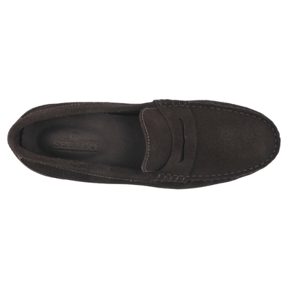 Sebago - Byron Suede Loafer - Dark Brown - Regent Tailoring Salisbury