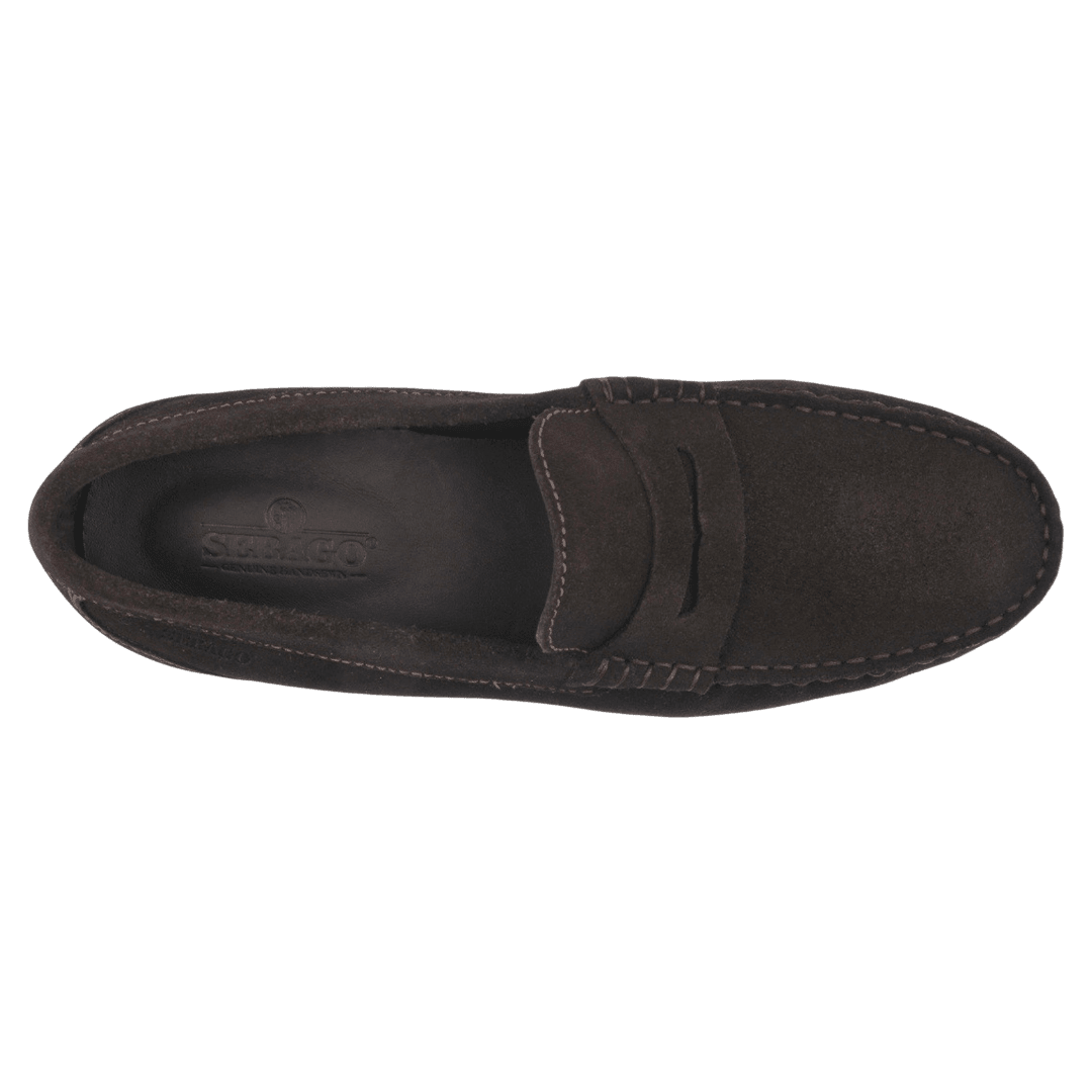 Sebago - Byron Suede Loafer - Dark Brown - Regent Tailoring Salisbury
