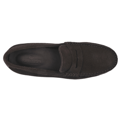 Sebago - Byron Suede Loafer - Dark Brown - Regent Tailoring Salisbury