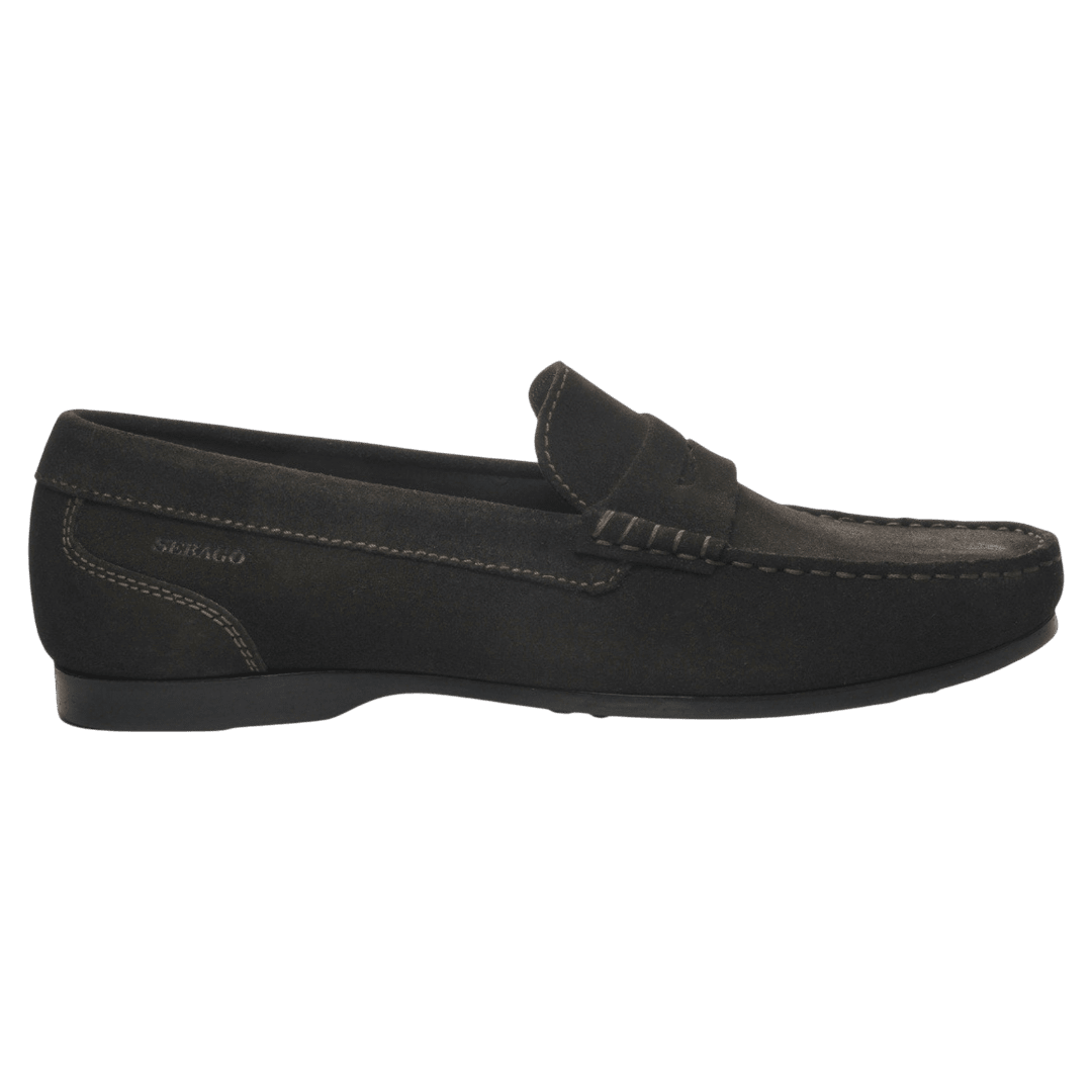 Sebago - Byron Suede Loafer - Dark Brown - Regent Tailoring Salisbury