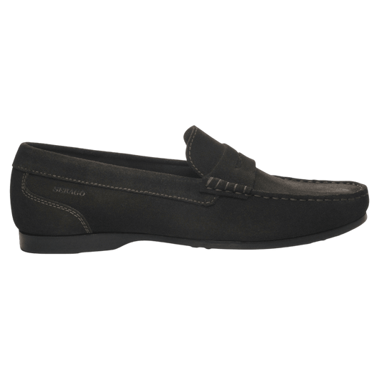 Sebago - Byron Suede Loafer - Dark Brown - Regent Tailoring Salisbury