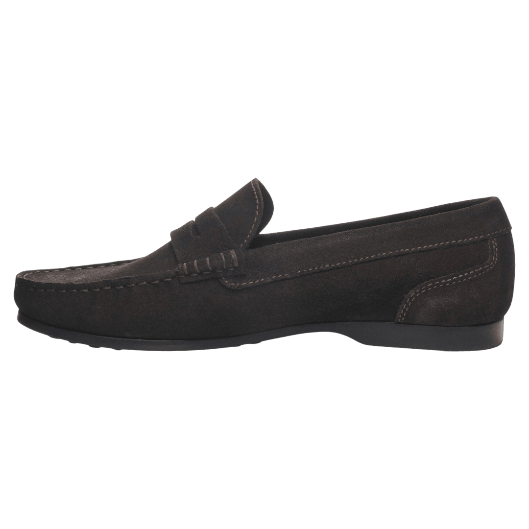 Sebago - Byron Suede Loafer - Dark Brown - Regent Tailoring Salisbury
