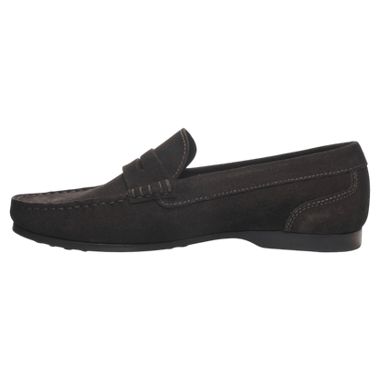 Sebago - Byron Suede Loafer - Dark Brown - Regent Tailoring Salisbury
