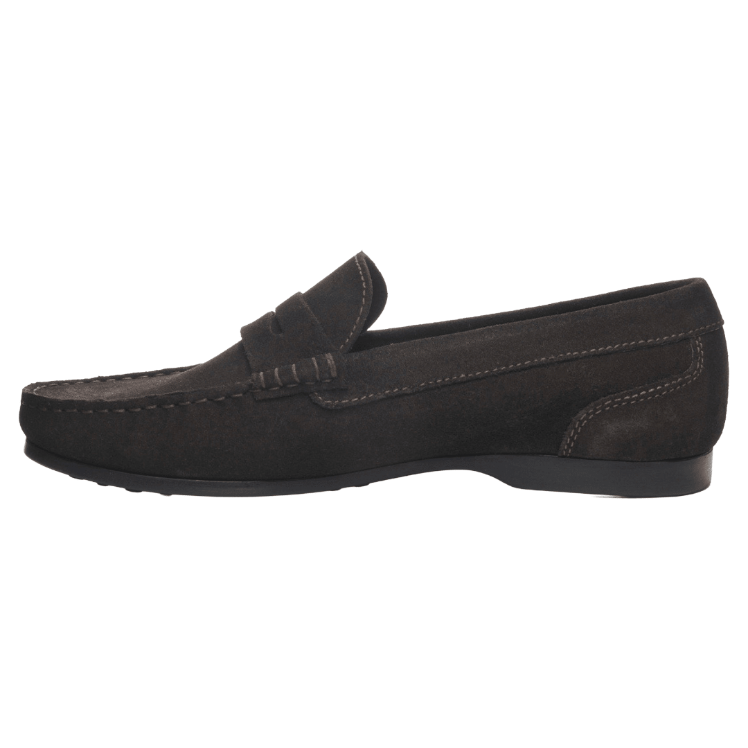 Sebago - Byron Suede Loafer - Dark Brown - Regent Tailoring Salisbury