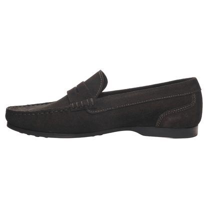 Sebago - Byron Suede Loafer - Dark Brown - Regent Tailoring Salisbury
