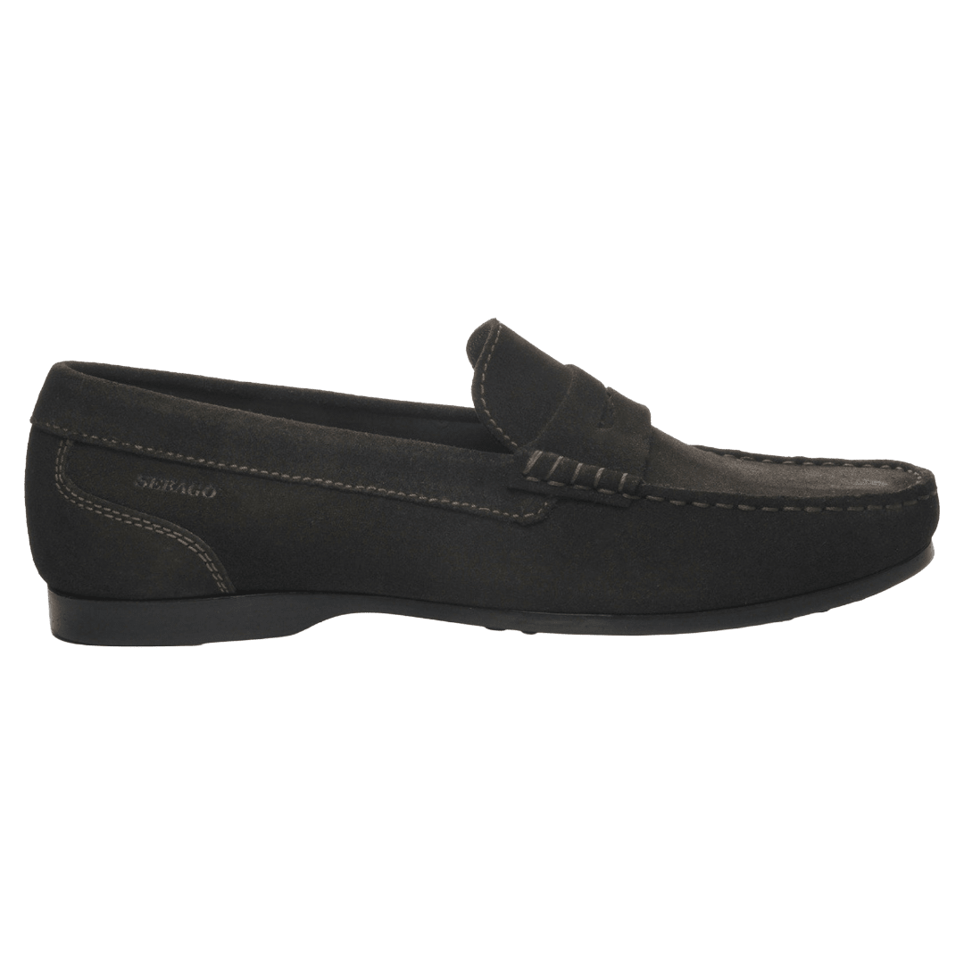 Sebago - Byron Suede Loafer - Dark Brown - Regent Tailoring Salisbury