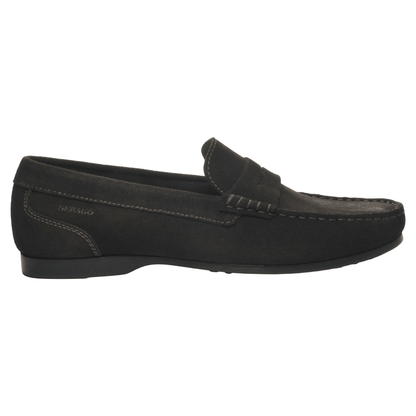 Sebago - Byron Suede Loafer - Dark Brown - Regent Tailoring Salisbury