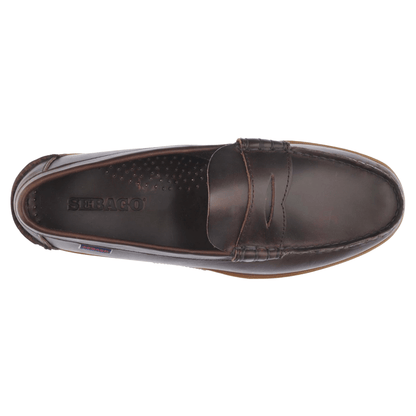 Sebago - Dolphin Waxed Leather Loafer - Regent Tailoring Salisbury