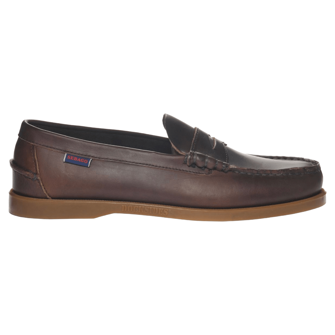 Sebago - Dolphin Waxed Leather Loafer - Regent Tailoring Salisbury