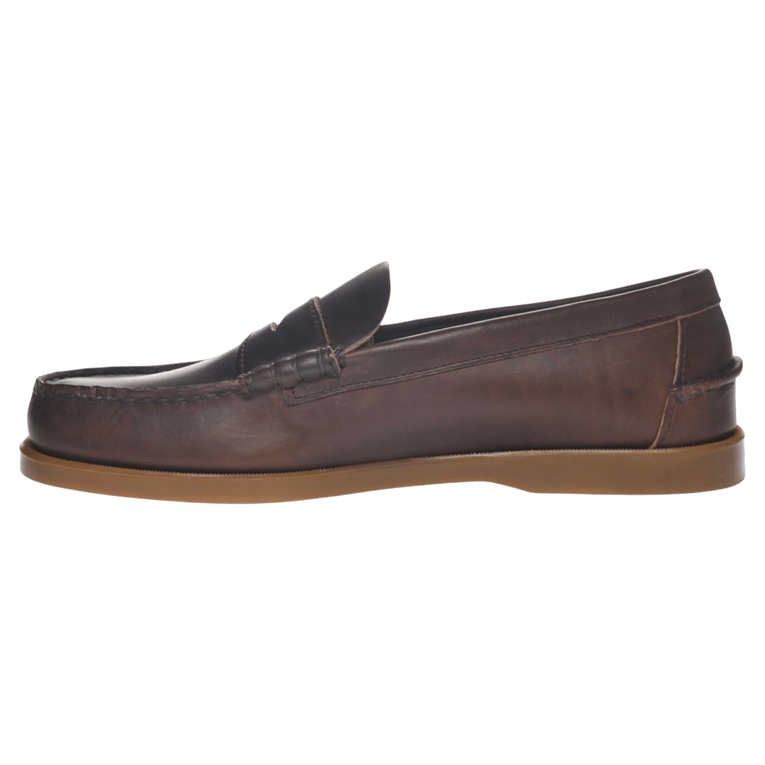 Sebago - Dolphin Waxed Leather Loafer - Regent Tailoring Salisbury