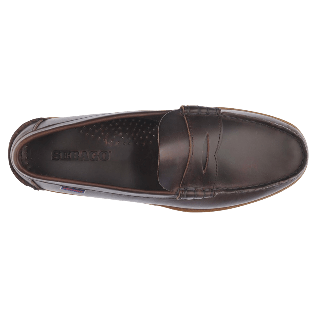 Sebago - Dolphin Waxed Leather Loafer - Regent Tailoring Salisbury