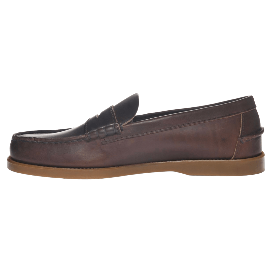 Sebago - Dolphin Waxed Leather Loafer - Regent Tailoring Salisbury