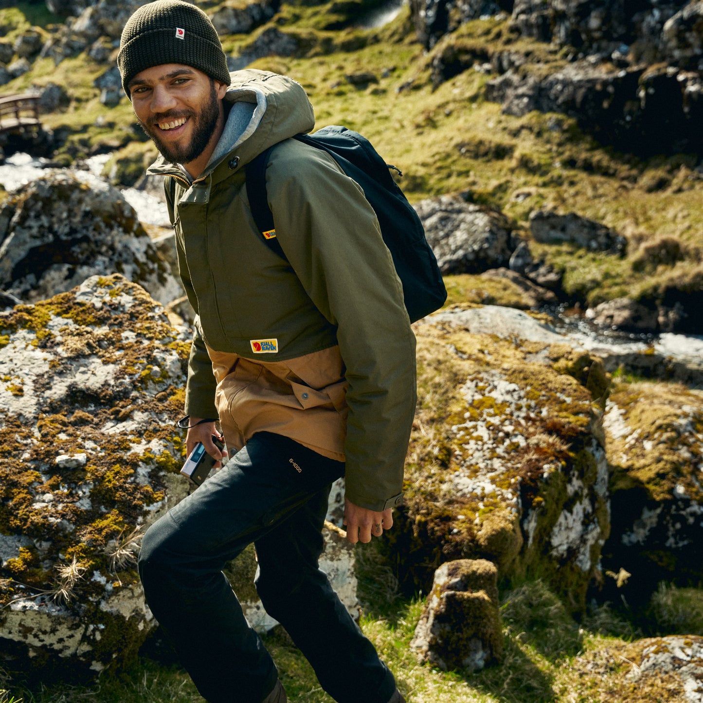 Fjällräven - Vardag Lite Padded Jacket - Green/Brown