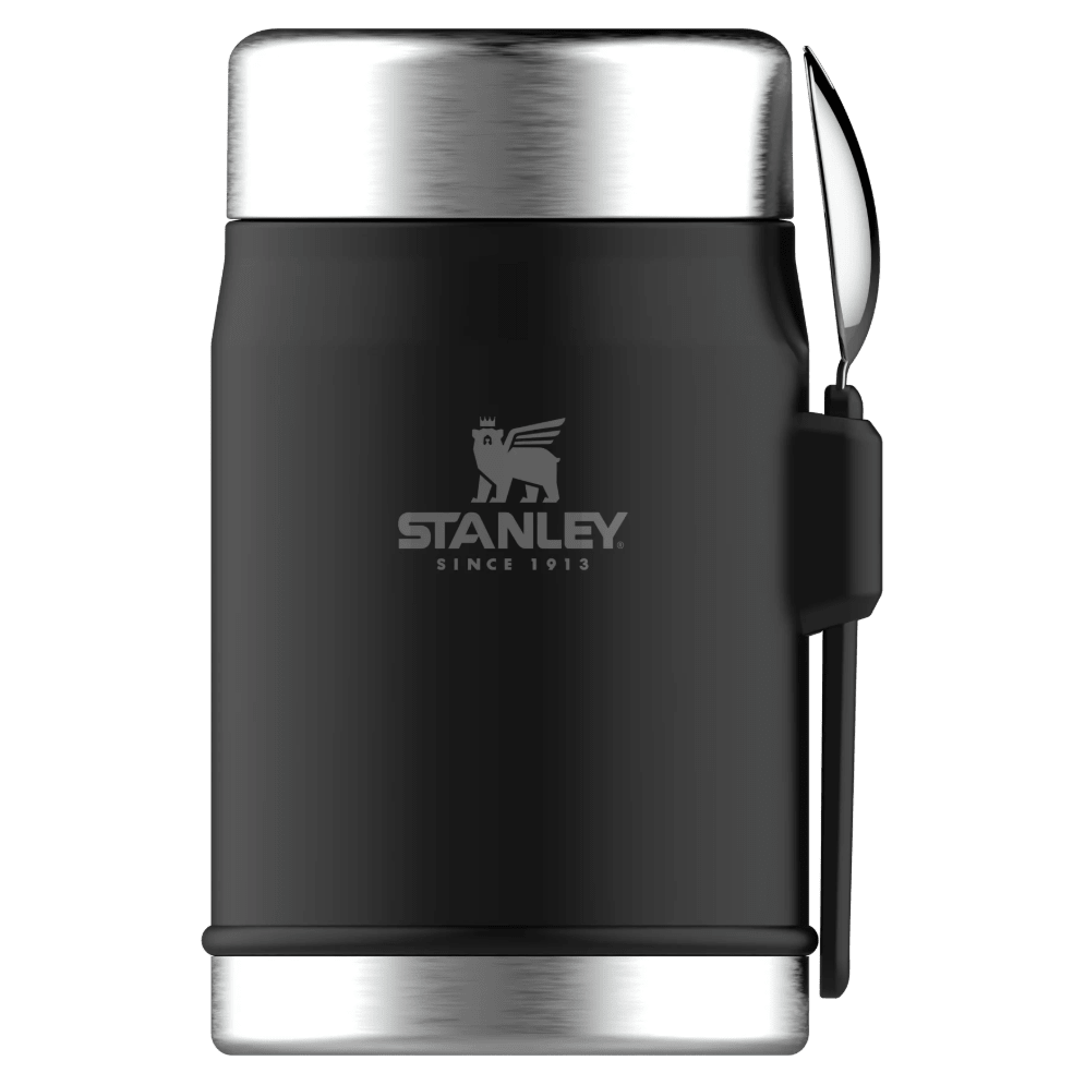 Stanley - Legendary Vacuum Food Jar - 14oz - Black Pebble - Regent Tailoring Salisbury