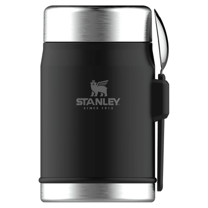 Stanley - Legendary Vacuum Food Jar - 14oz - Black Pebble - Regent Tailoring Salisbury