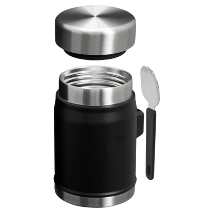 Stanley - Legendary Vacuum Food Jar - 14oz - Black Pebble - Regent Tailoring Salisbury