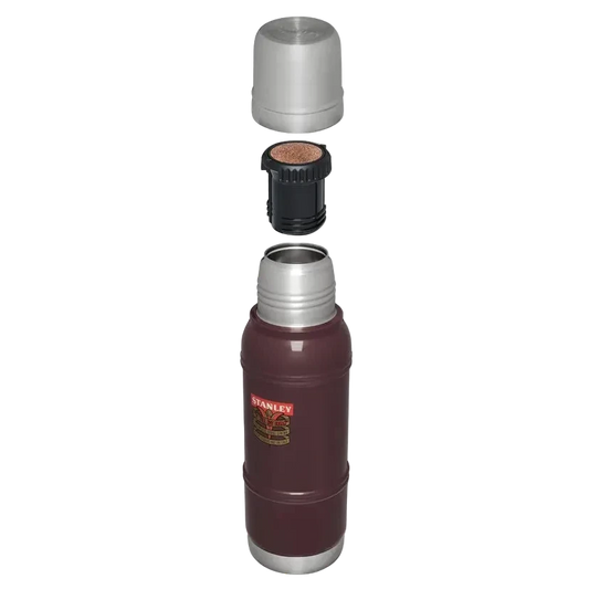 Stanley - Milestones Thermal Bottle - 1940 Garnet Gloss - Regent Tailoring Salisbury