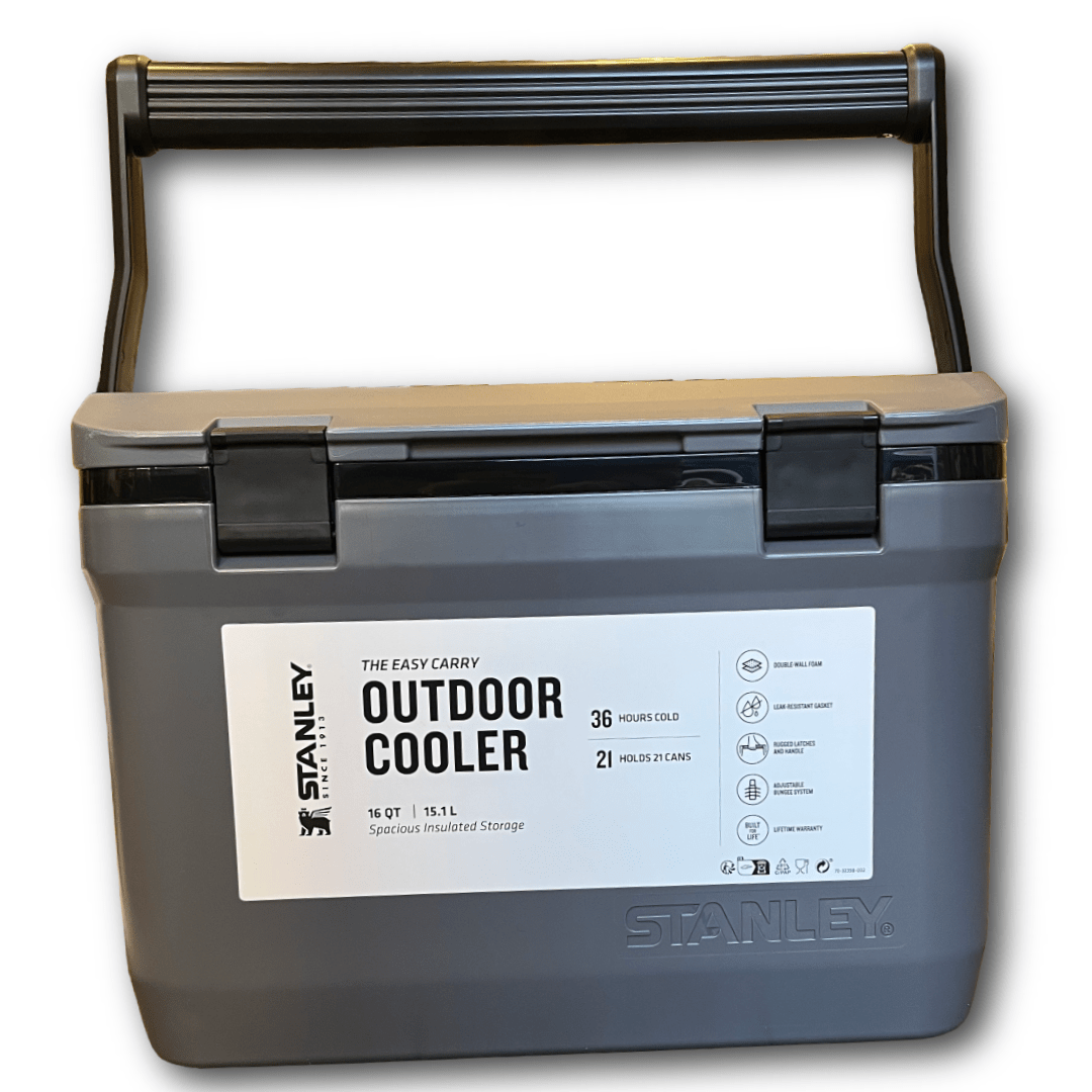 Stanley - The Easy-Carry Outdoor Cooler - 15.1L - Black - Regent TailoringStanley