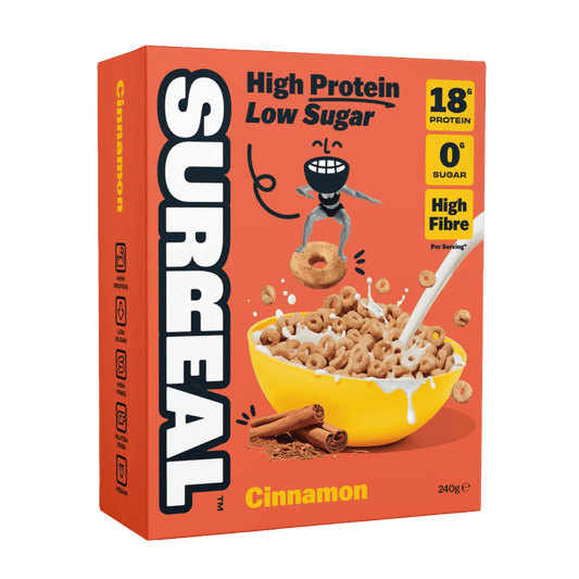 Surreal – High Protein Cinnamon Cereal – 240g - Regent Tailoring Salisbury