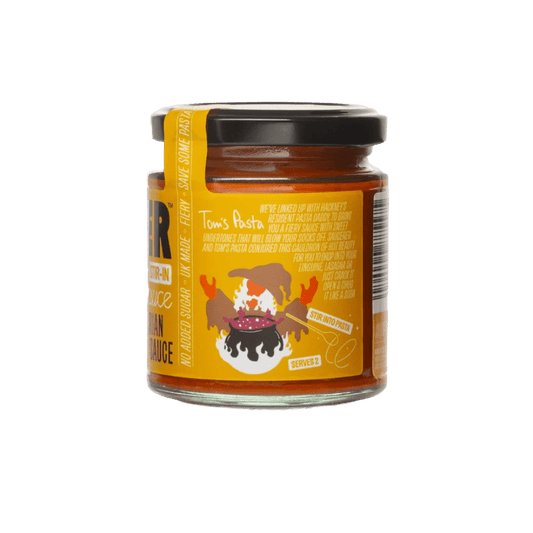 The Saucerer - Tom’s Calabrian Hot Pasta Sauce with Hot Honey - 190g - Regent Tailoring Salisbury