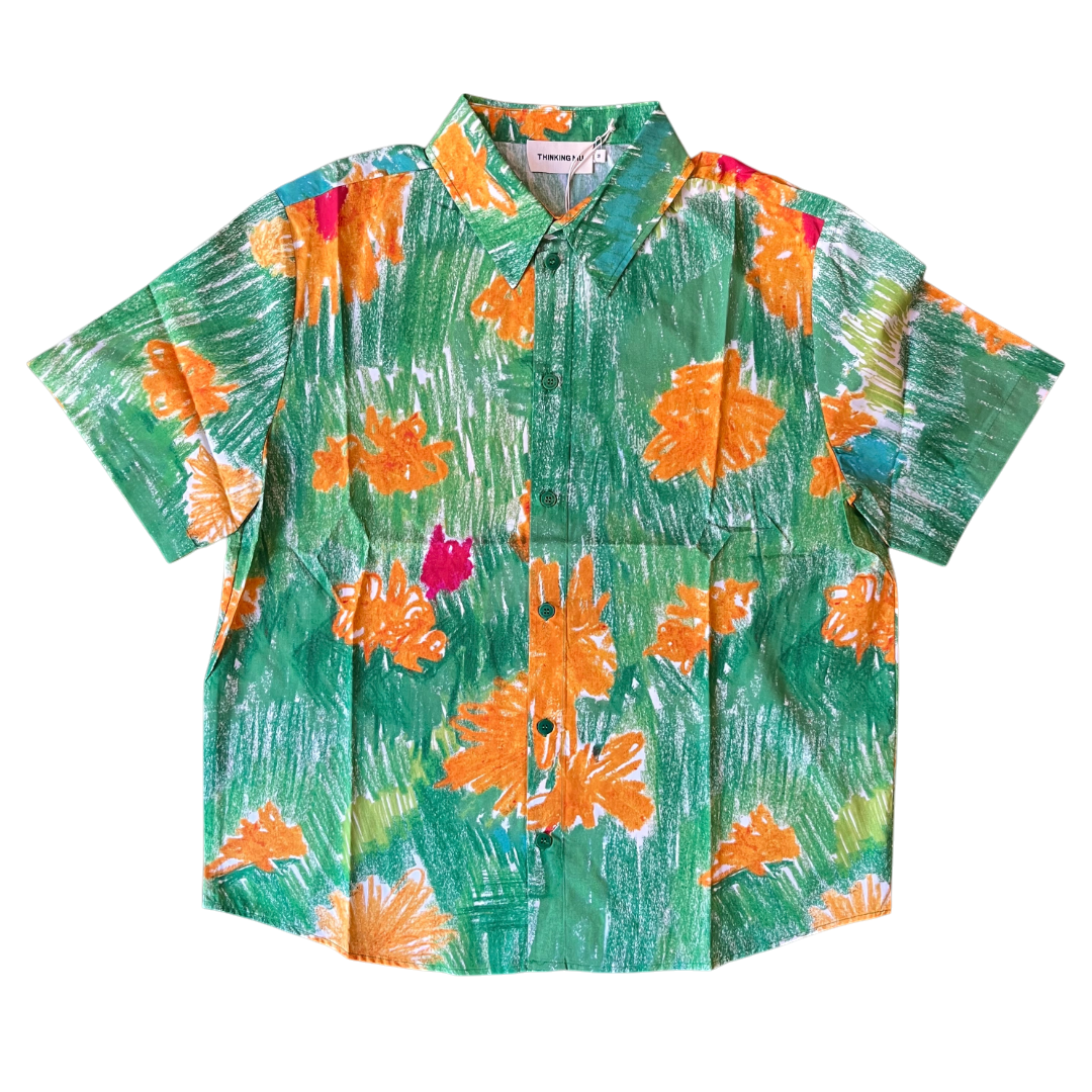 Thinking Mu - Crayon Paddy Shirt - Multi-Coloured - Regent Tailoring Salisbury