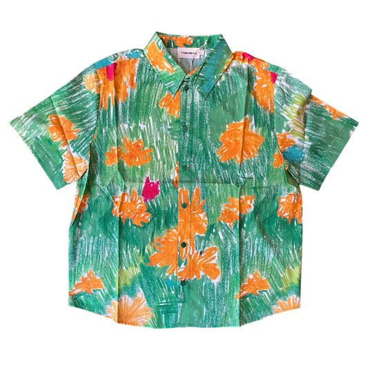 Thinking Mu - Crayon Paddy Shirt - Multi-Coloured - Regent Tailoring Salisbury