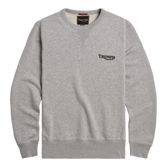 Triumph - Circuit Crew Sweatshirt - Silver - Regent TailoringTriumph