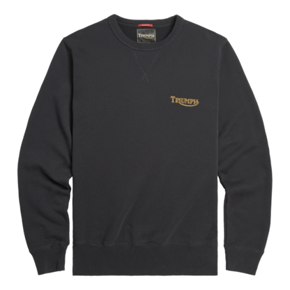 Triumph - Circuit Sweatshirt - Cotton - Black