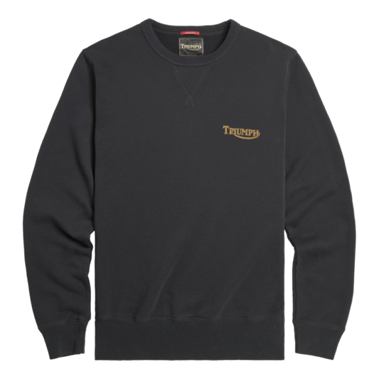 Triumph - Circuit Sweatshirt - Cotton - Black