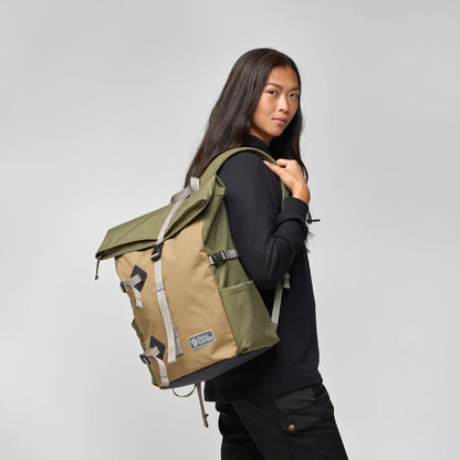 Fjällräven - Vardag Foldsack 25- Green- Clay