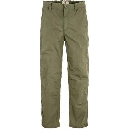 Fjallraven Green pants relaxed fit with elesticated back- sold at Regent Tailoring Salisbury