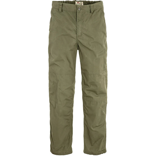Fjallraven Green pants relaxed fit with elesticated back- sold at Regent Tailoring Salisbury