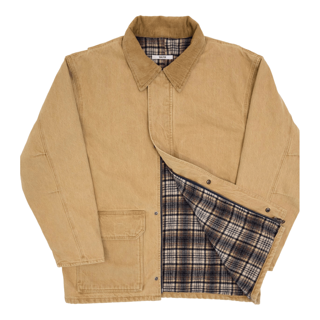 Walter - Barn Jacket - Stone - Regent Tailoring Salisbury