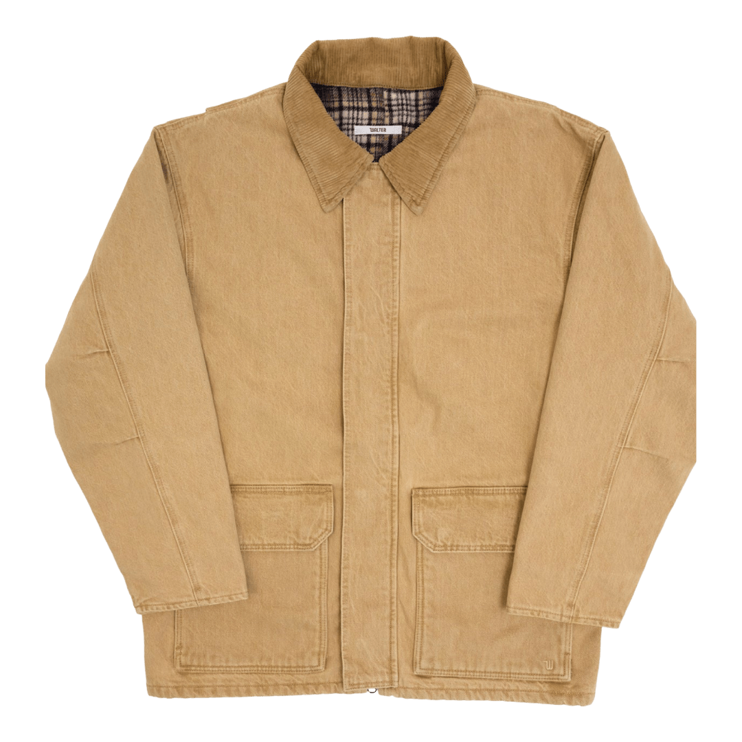 Walter - Barn Jacket - Stone - Regent Tailoring Salisbury