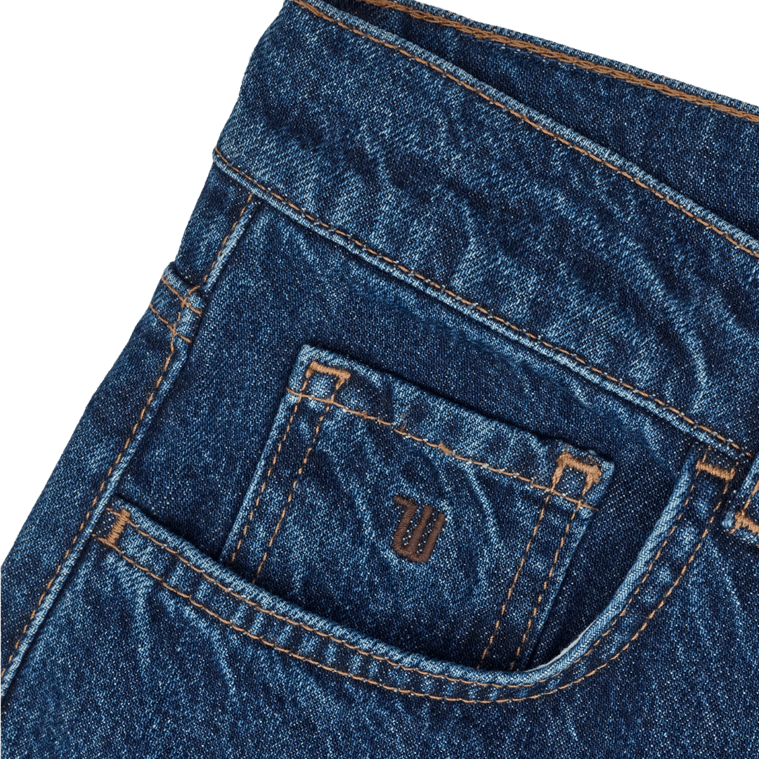 Walter - Dead Straight Jeans - Dark Wash - Regent Tailoring Salisbury